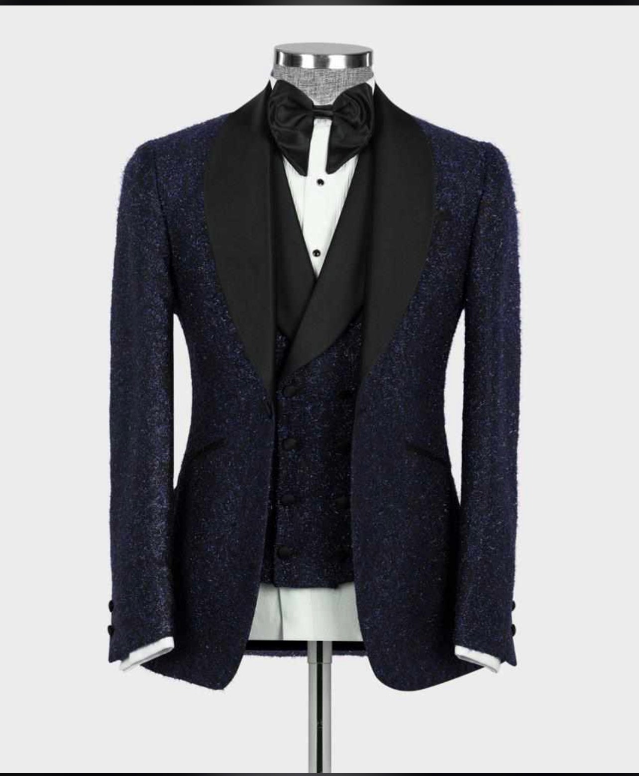 3 piece Tuxedo Dark-Blue: $ 299.00